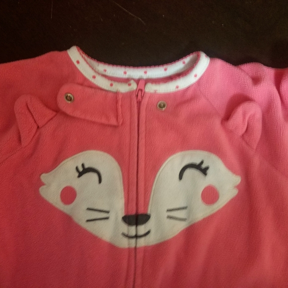 2 fleece footie pajamas - Picture 2 of 5